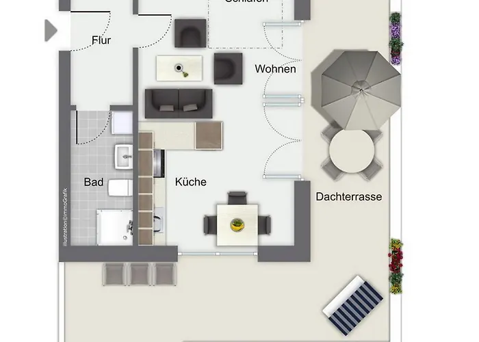 Apartment Dünenblick 51 *